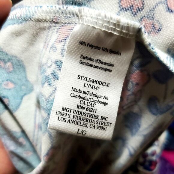 In bloom by Jonqiil Pijama Top Size Large - Picture 8 of 8